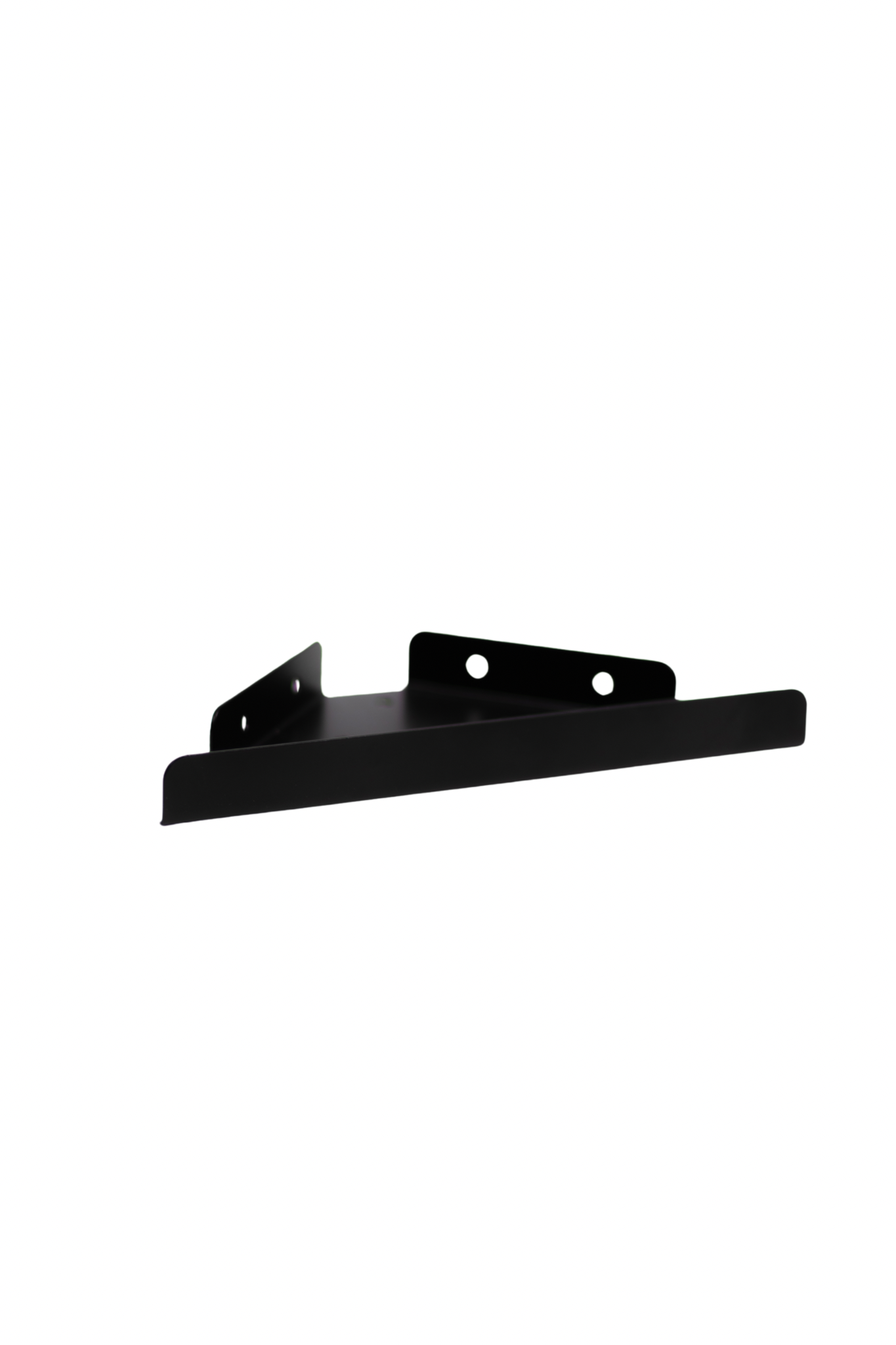 Corner shower shelf