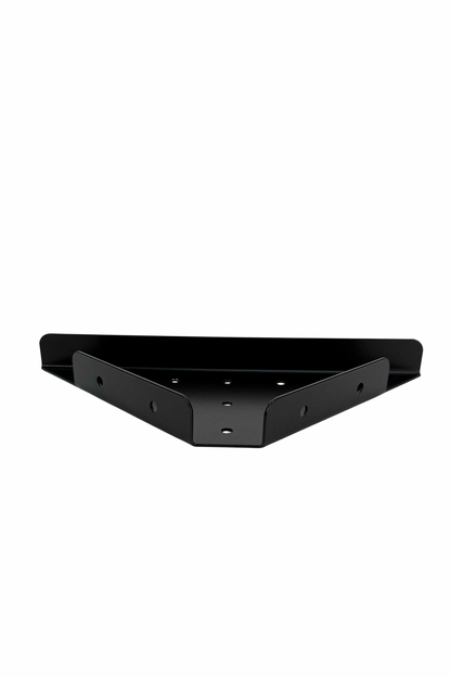 Corner shower shelf