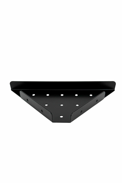 Corner shower shelf